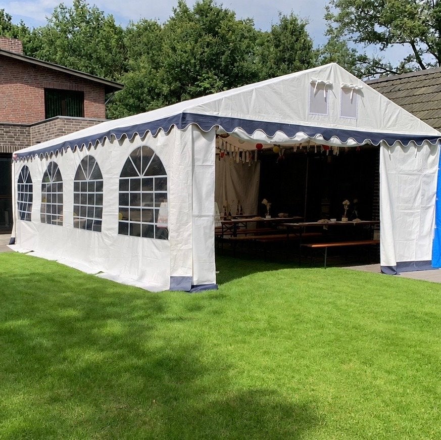 Grizzly Outdoor Partytent 5x8m - Professionele Kwaliteit, Ophalen, Gebruikt