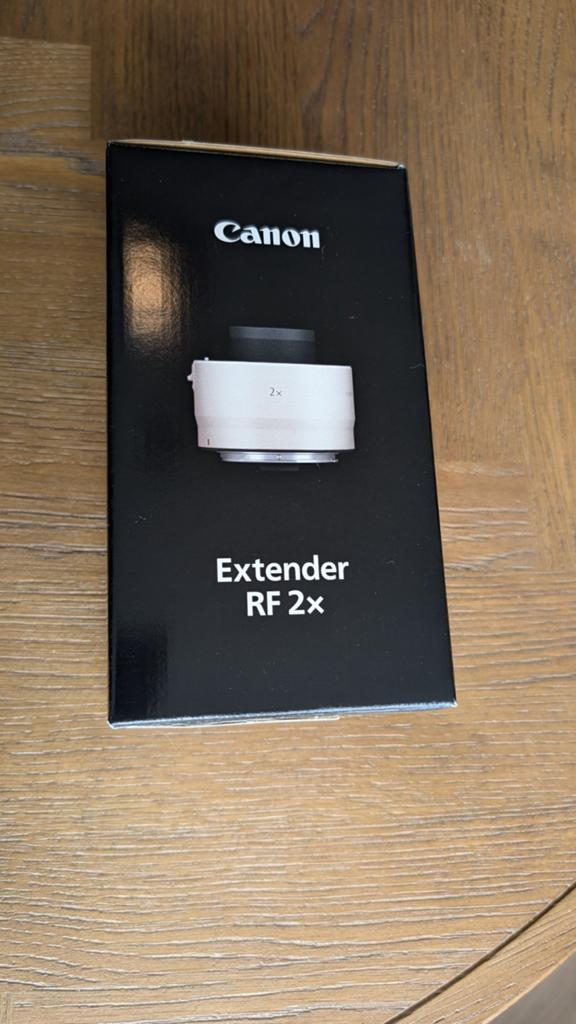 Canon Extender RF 2x - Nieuw in doos, Audio, Tv en Foto, Fotografie | Lenzen en Objectieven, Ophalen of Verzenden, Nieuw, Toebehoren