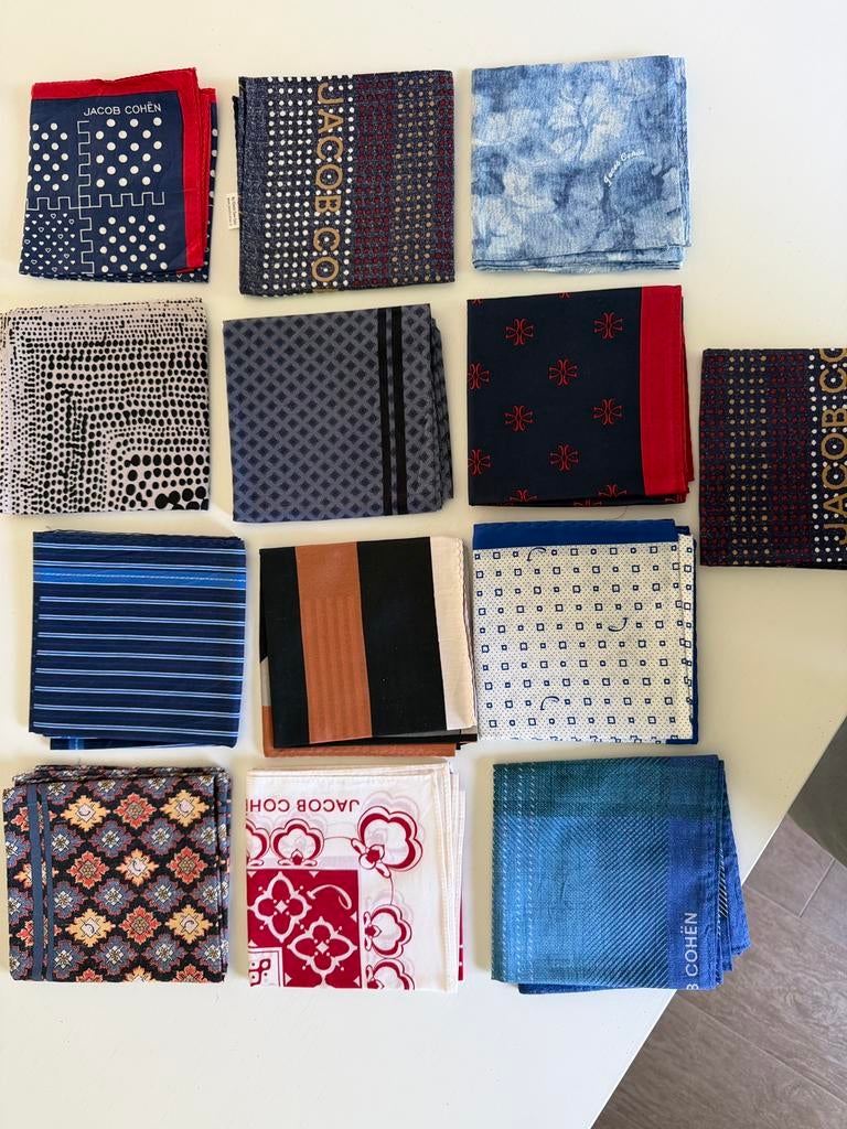 jacob Cohen sjaals 13 stuks, Kleding | Heren, Mutsen, Sjaals en Handschoenen, Ophalen, Nieuw, Overige maten, Jacob Cohen