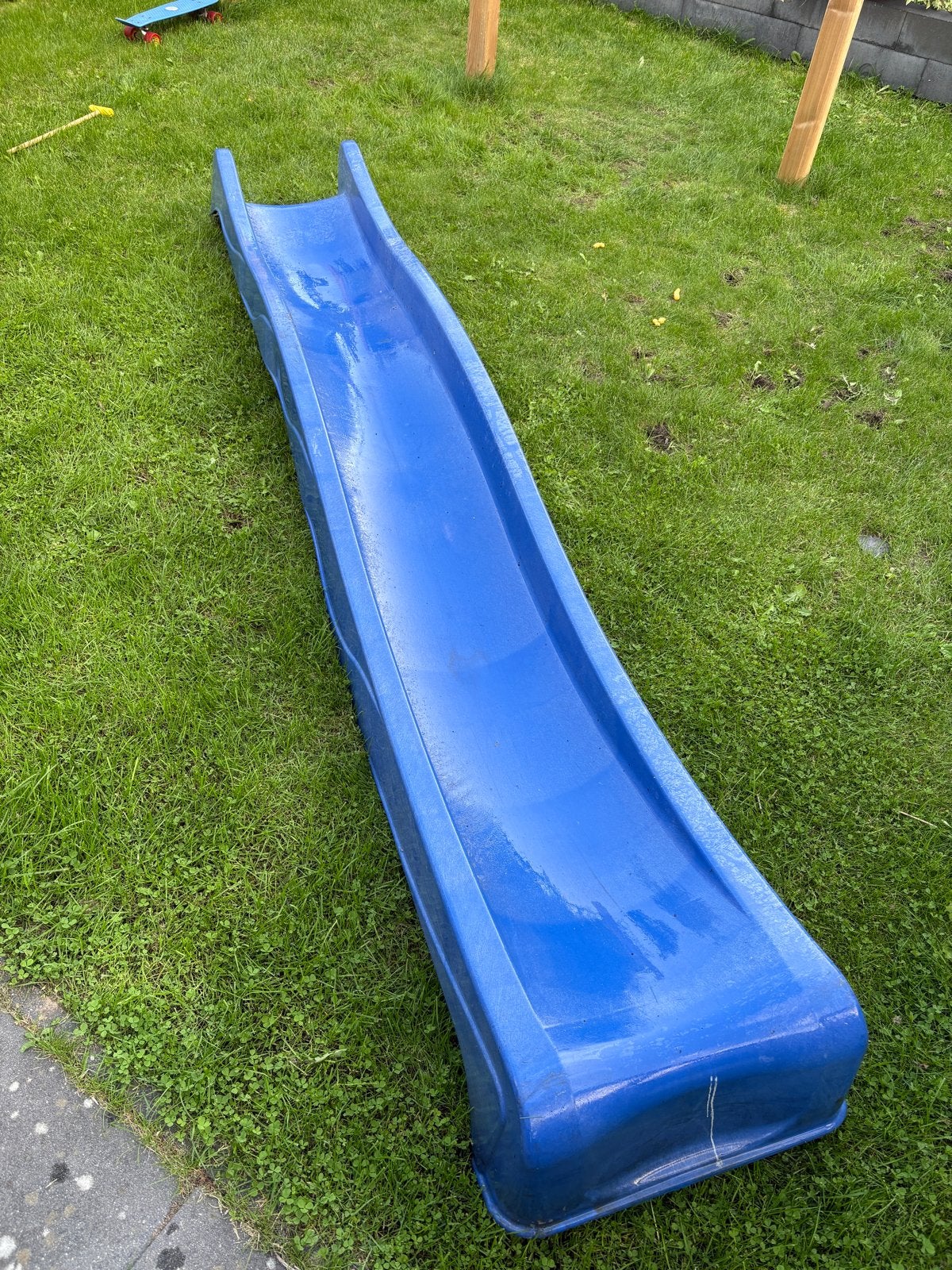 Blauwe glijbaan voor speeltuin of speeltoestel, Ophalen of Verzenden, Gebruikt, Glijbaan