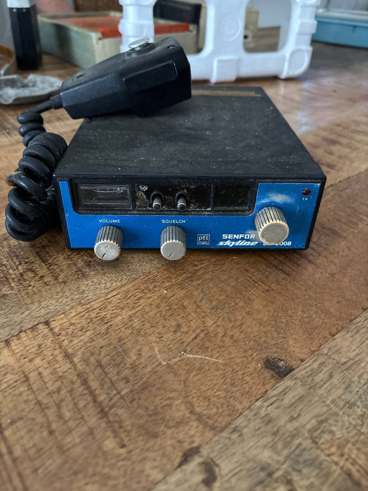 Vintage Senfor Skyline CB Radio - Model SK-008, Telecommunicatie, Ophalen of Verzenden, Gebruikt, 15 km of meer, Portofoon of Walkie-talkie
