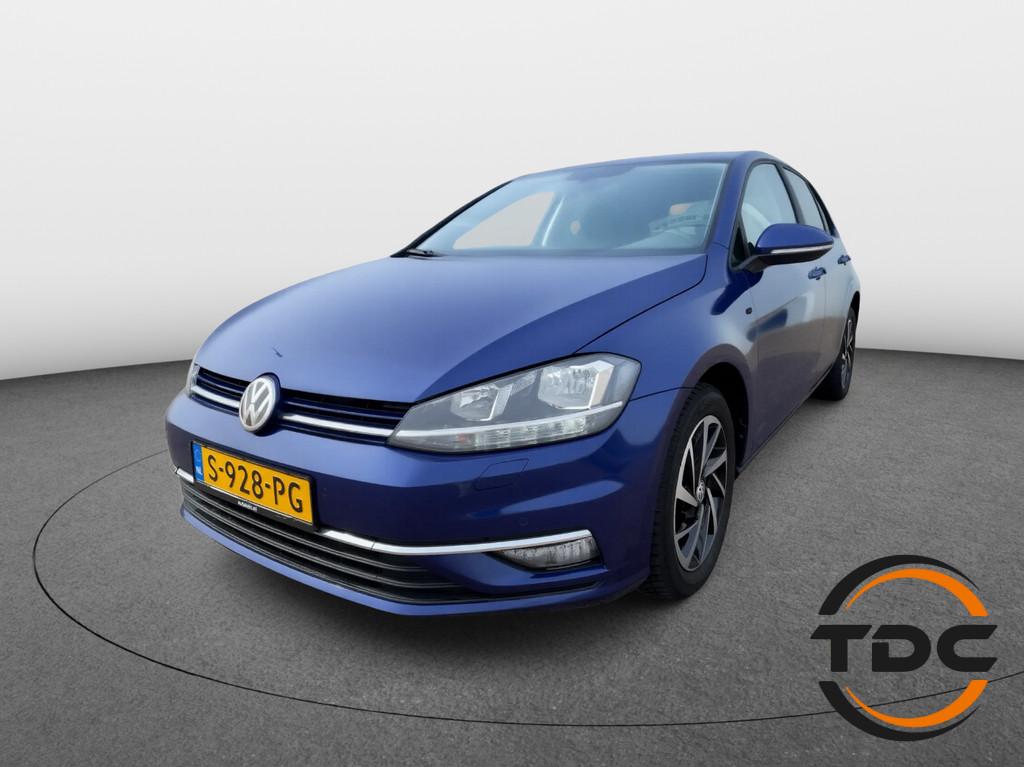 Volkswagen Golf 1.0 TSI Highline NAVI CLIMA PDC LMV, Stof, Blauw, 49 €/maand, Bedrijf