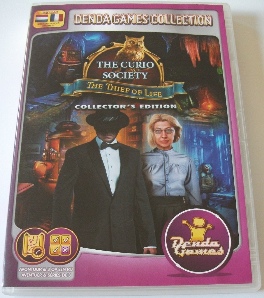 PC Game *** CURIO SOCIETY *** The Thief of Life, Puzzel en Educatief, 1 speler, Ophalen of Verzenden, Zo goed als nieuw