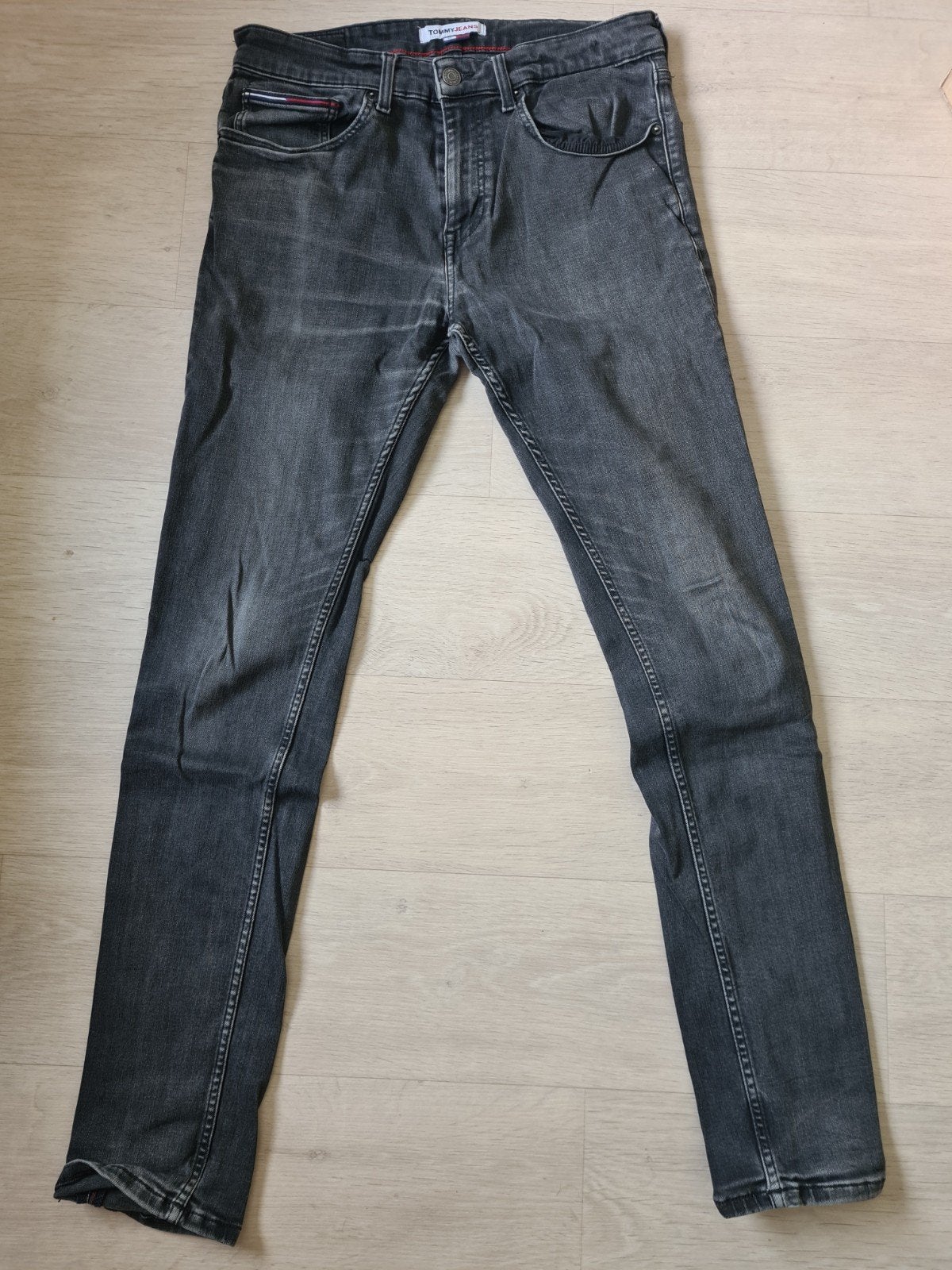 leuke zwarte jeans van Tommy Jeans, Zwart, Ophalen of Verzenden, W33 - W34 (confectie 48/50), Tommy Jeans