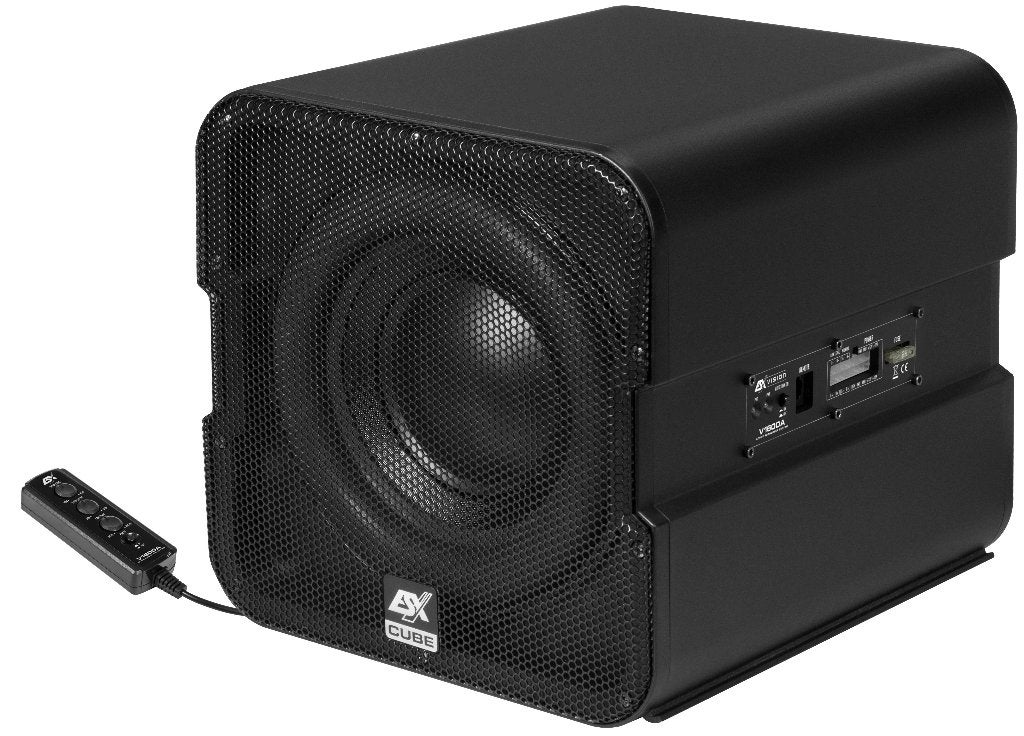 ESX V1600A 20 cm(8 inch)Active Subwoofer incl Passive Woofer, Audio Design, Nieuw, Am Breilingsweg 3, 76709 Kronau, Duitsland