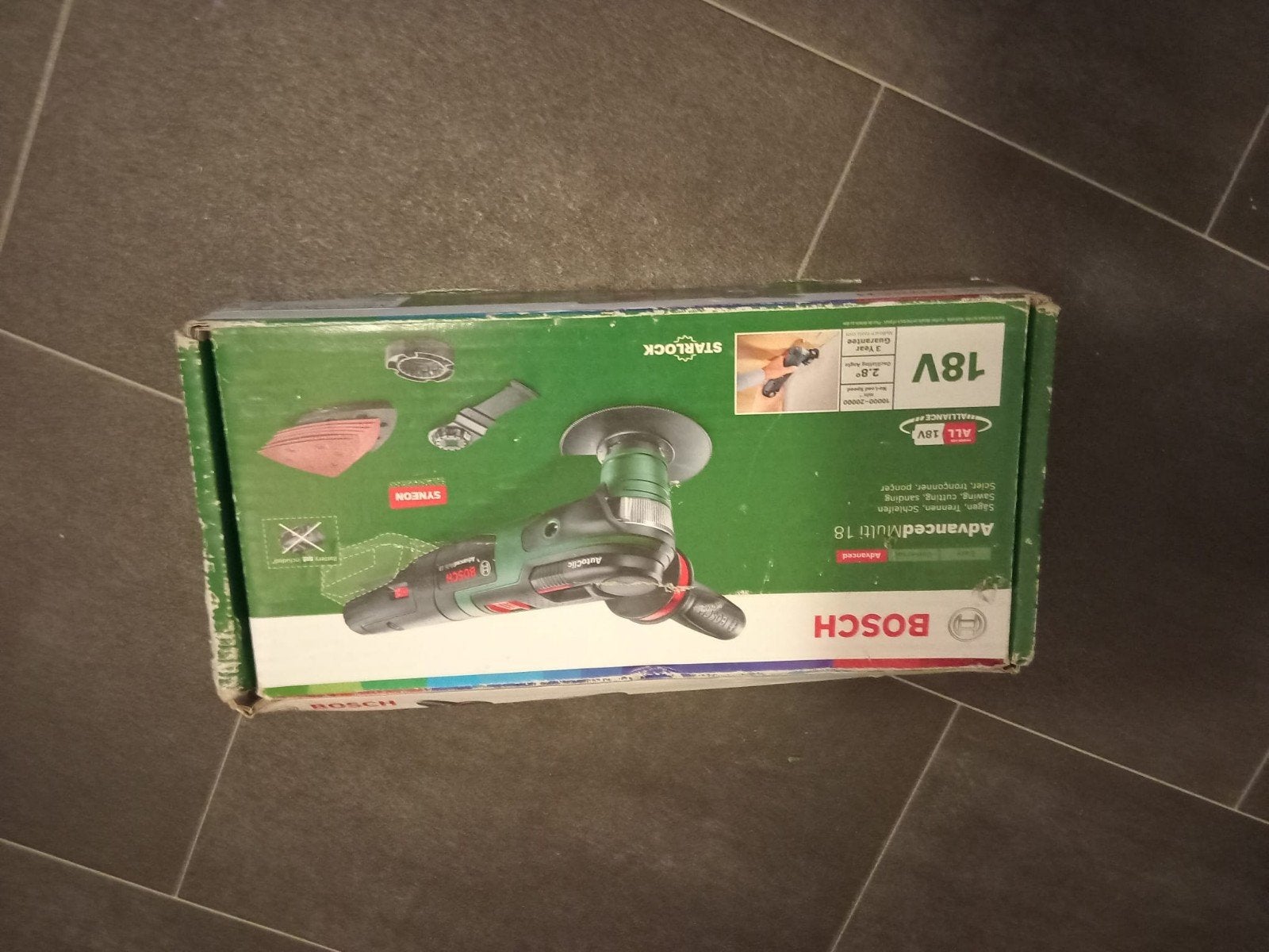 Bosch AdvancedMulti 18 Multitool 18V (Zonder Accu), Ophalen