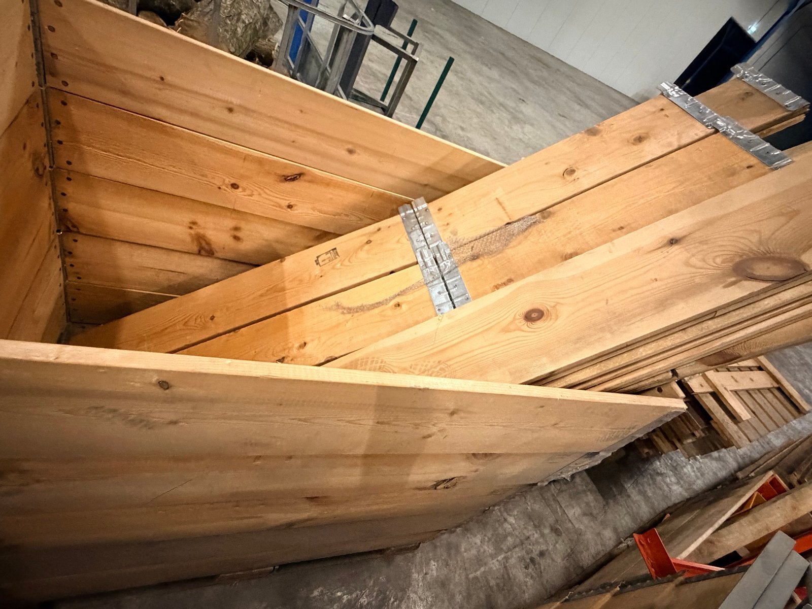 Stevige houten palletranden voor opslag en transport, Ophalen of Verzenden