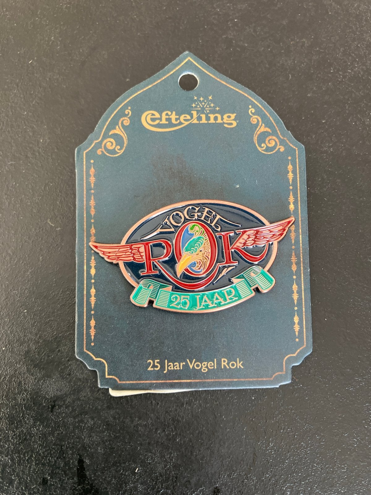 Efteling Pin - 25 Jaar Vogel Rok, Ophalen of Verzenden, Nieuw, Button of Speldje