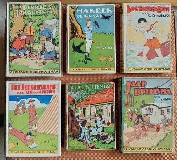 Oude jongensboeken oa Kluitman, Boeken, Ophalen of Verzenden, Gelezen