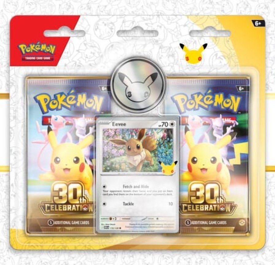 Pokémon 30th Celebration 2-Pack Blister, Ophalen of Verzenden, Nieuw