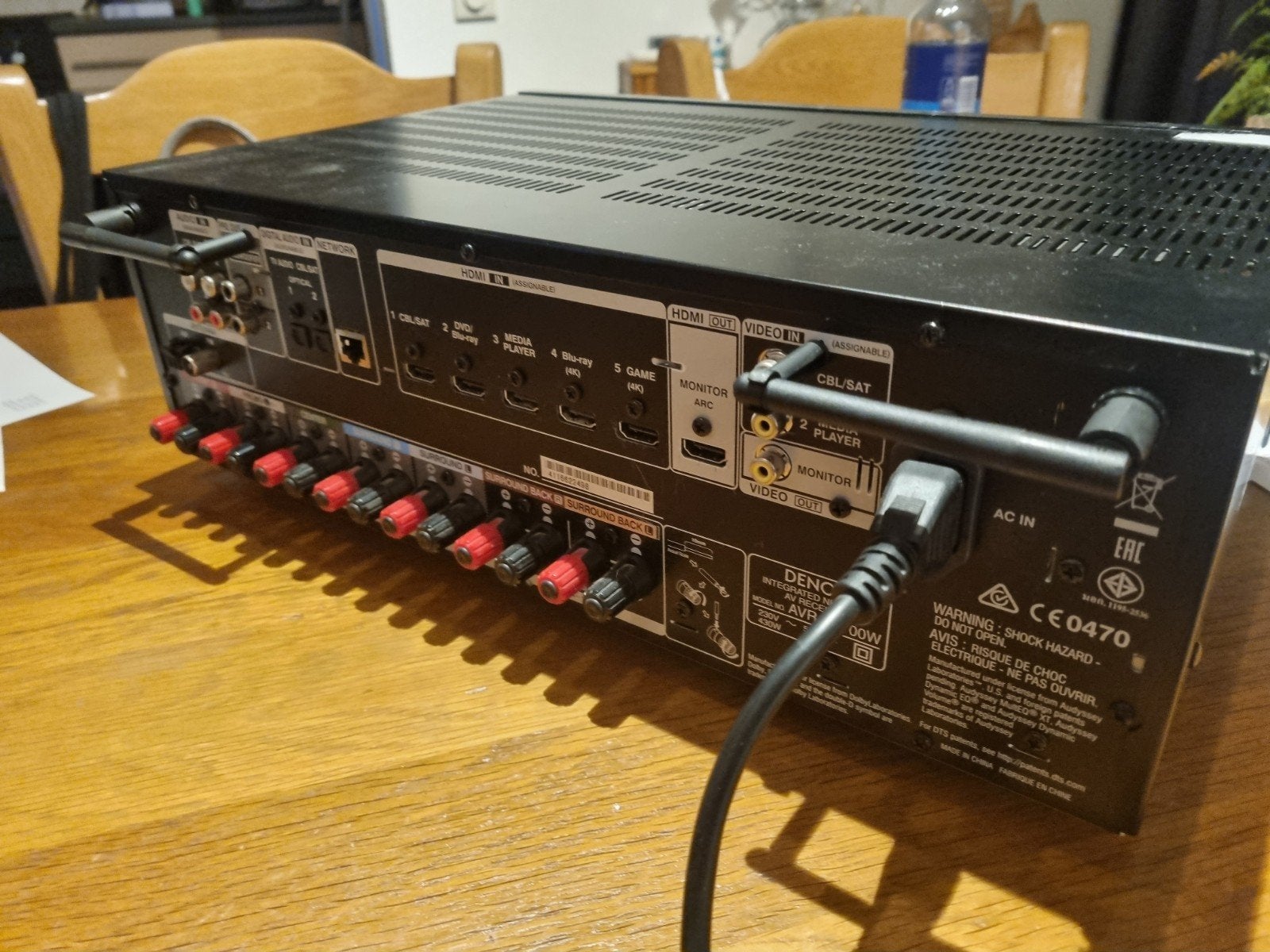 Denon avr-x 1100w met defect, Audio, Tv en Foto, Ophalen of Verzenden, Denon