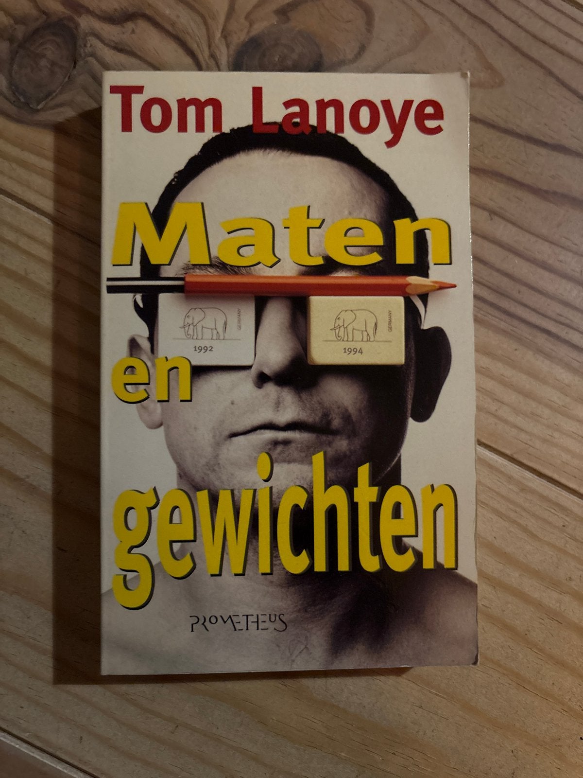 Tom Lanoye - Maten en Gewichten, Ophalen of Verzenden, Gelezen, België