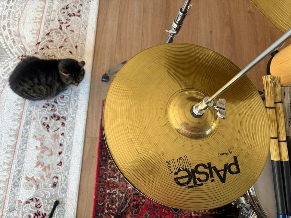 Paiste cymbals: hihat, crash & ride, Ophalen, Zo goed als nieuw, Overige merken