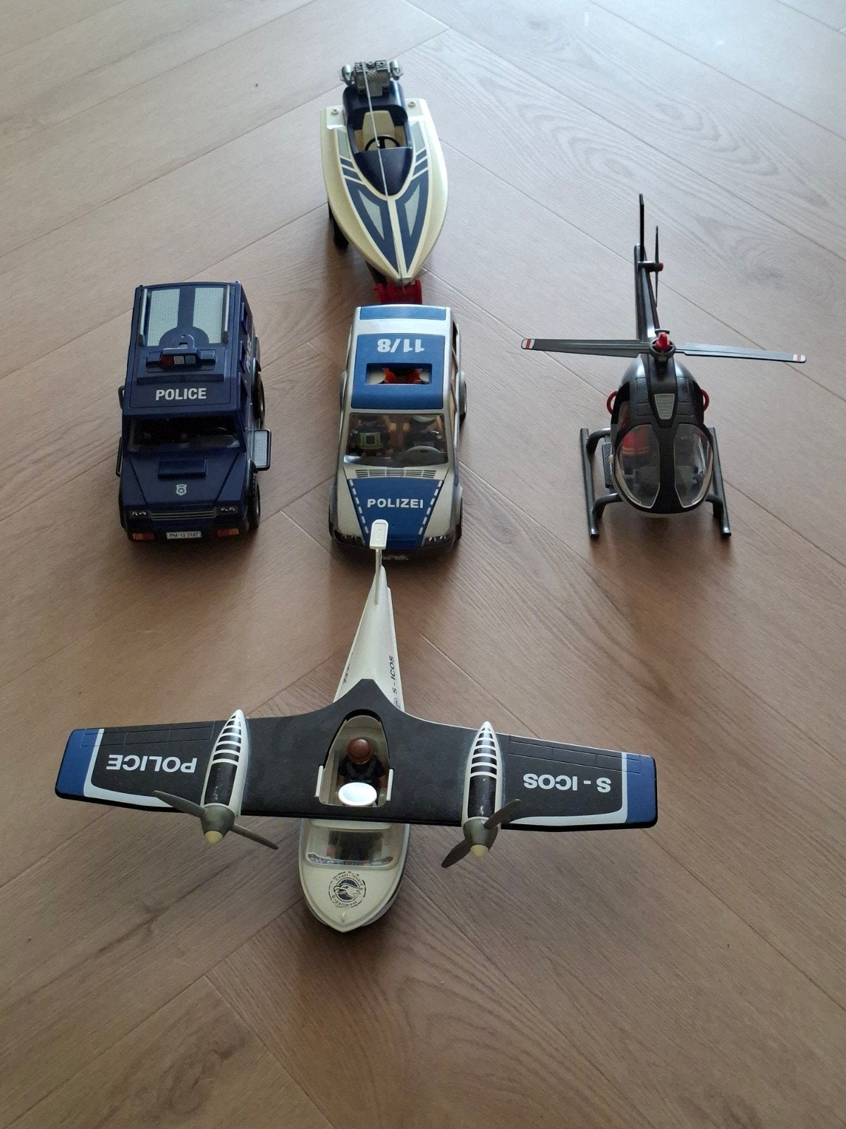 Playmobil Politie Collectie: Voertuigen en Figuren, Ophalen, Gebruikt, Jongen of Meisje
