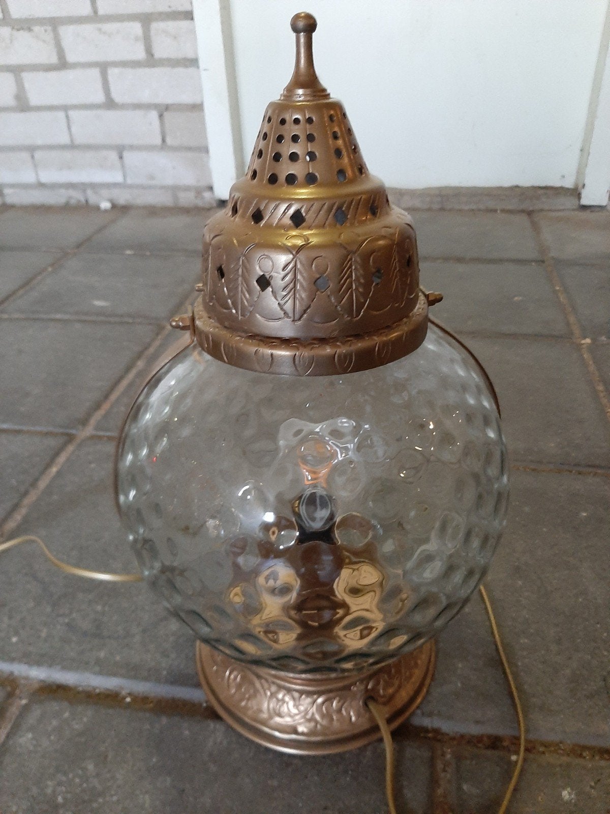 Te koop barok lamp 45 cm hoog., Antiek en Kunst, Antiek | Lampen, Ophalen