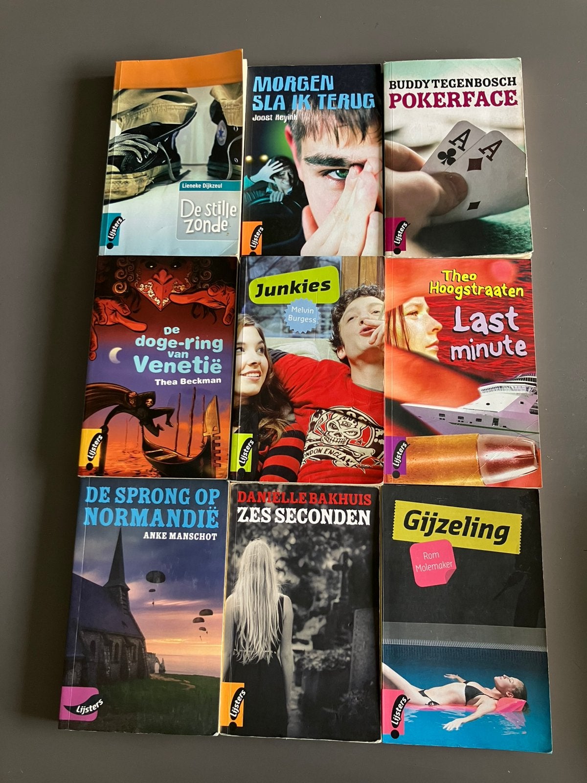 9 lijsters boeken lezen voor de lijst, Ophalen of Verzenden, Gelezen