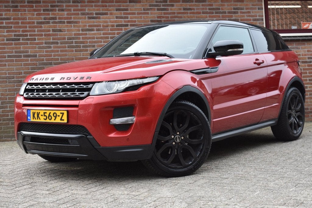 Land Rover Range Rover Evoque Coupé 2.0 Si 4WD Dynamic '12, Auto's, Land Rover, Automaat, Euro 5, Zwart, 4 cilinders