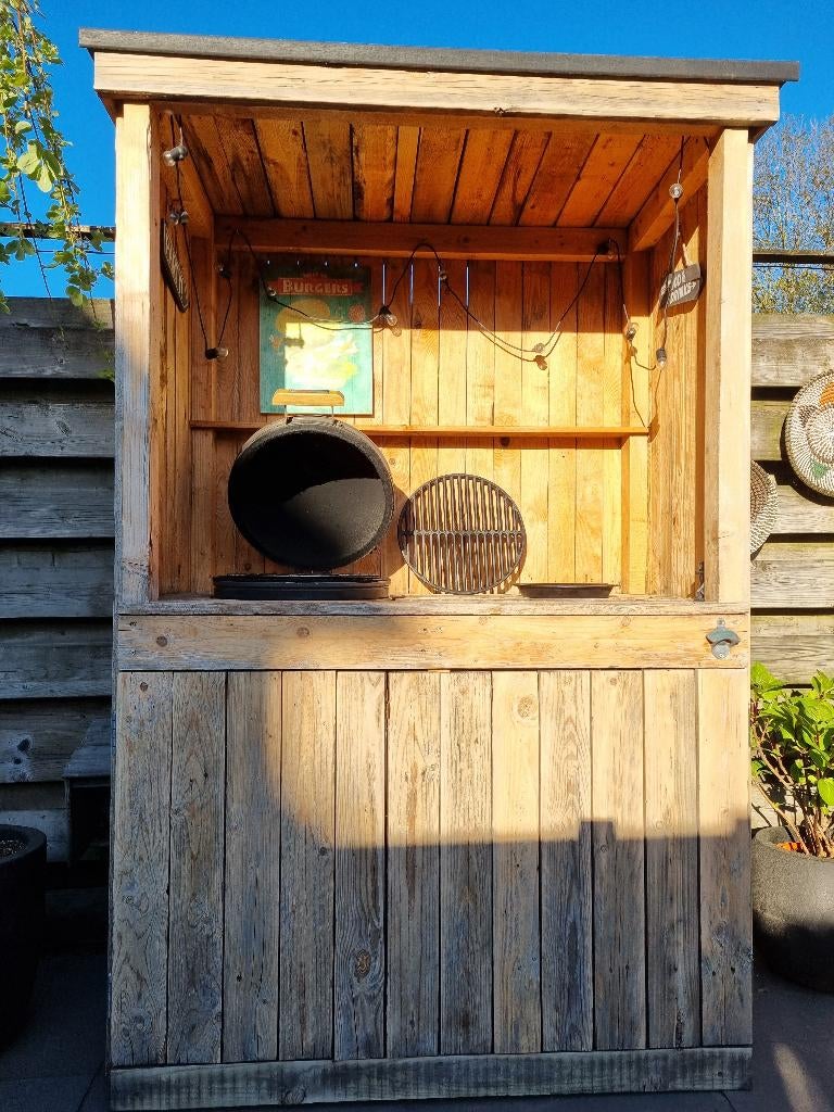 Buitenkeuken met Grill Guru compact, Ophalen, Gebruikt, Grill Guru, Met accessoires
