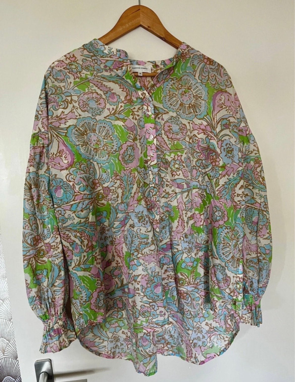 Fabienne Chapot Lexi Blouse - Bloemenprint, Ophalen of Verzenden, Zo goed als nieuw, Maat 38/40 (M), Meerkleurig