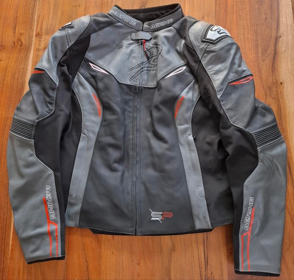 Bering Lady Motorjas/-jack Snap maat T5 / XXL / 2XL, Verzenden, Jas | leer, Nieuw zonder kaartje, Bering