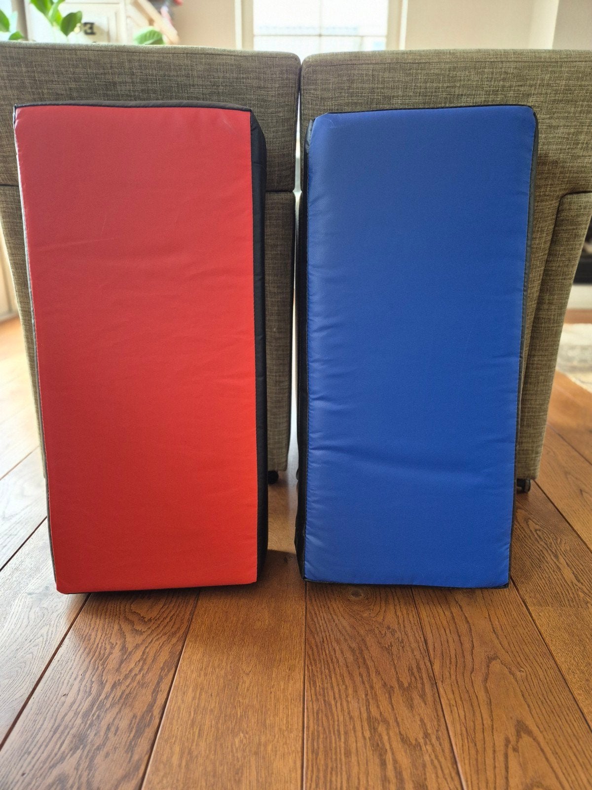 Stootkussens / trapkussens vechtsport | 75 x 35 cm | 7 stuks, Sport en Fitness, Ophalen, Zo goed als nieuw, Vechtsportmateriaal