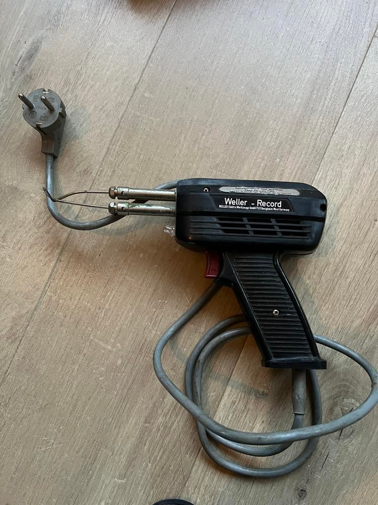 Weller Record soldeerpistool, Ophalen of Verzenden, Zo goed als nieuw