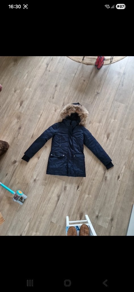 Air force winterjas, Airforce, Blauw, Maat 42/44 (L), Ophalen of Verzenden