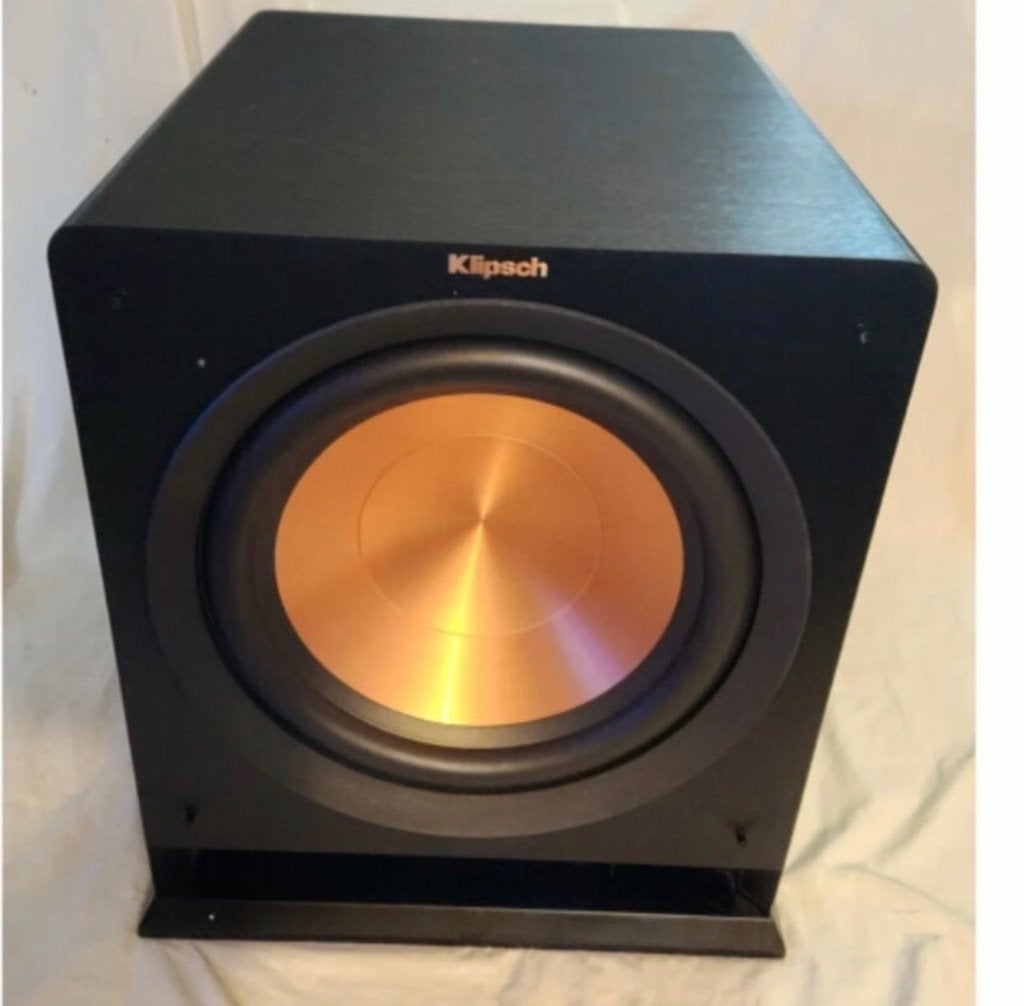 Klipsch R-112SW Subwoofer, Subwoofer, Ophalen of Verzenden, Zo goed als nieuw, 150 watt of meer