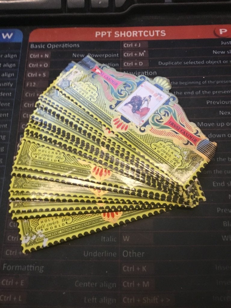 sigarenbanden, Verzamelen, Ophalen of Verzenden, Gebruikt, Sigarenbandjes