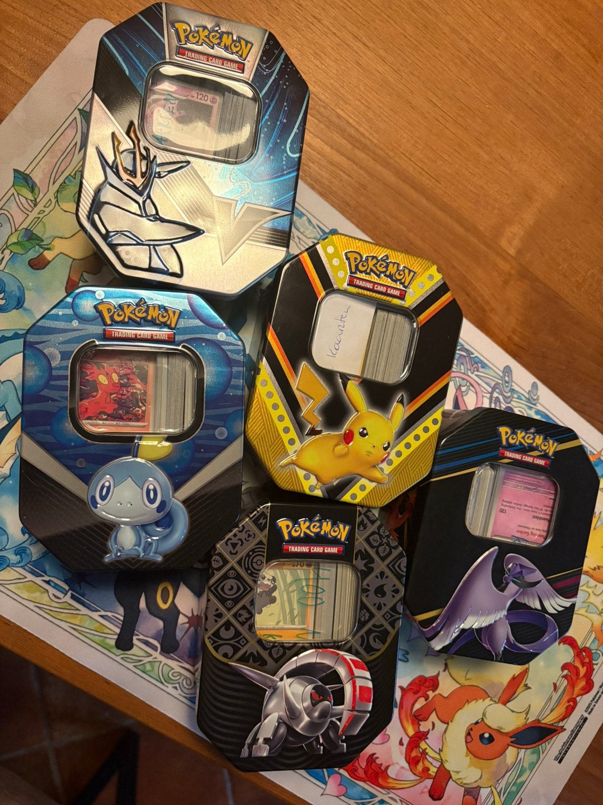 Pokemon kaarten, Ophalen, Zo goed als nieuw, Meerdere kaarten