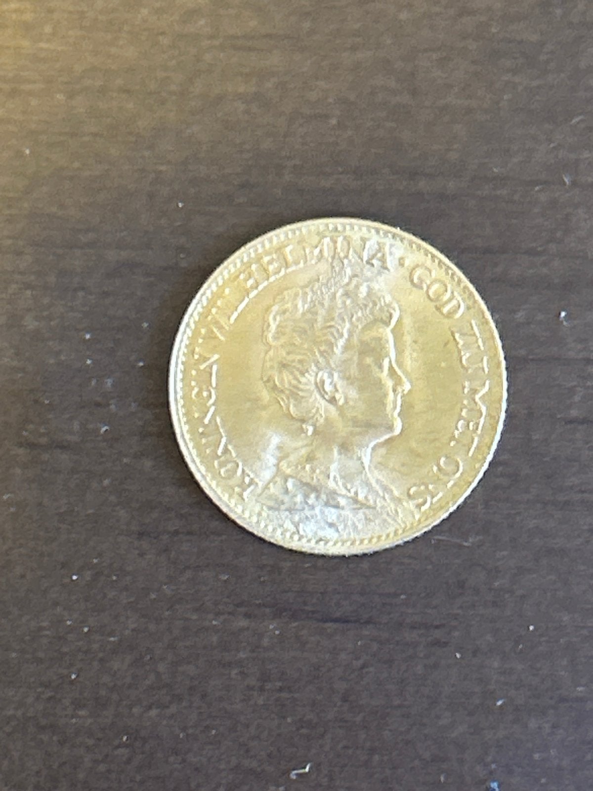 Gouden Tientje Koningin Wilhelmina 1912 - Uitmuntende Staat, Postzegels en Munten, Ophalen, Goud, Koningin Wilhelmina, Losse munt