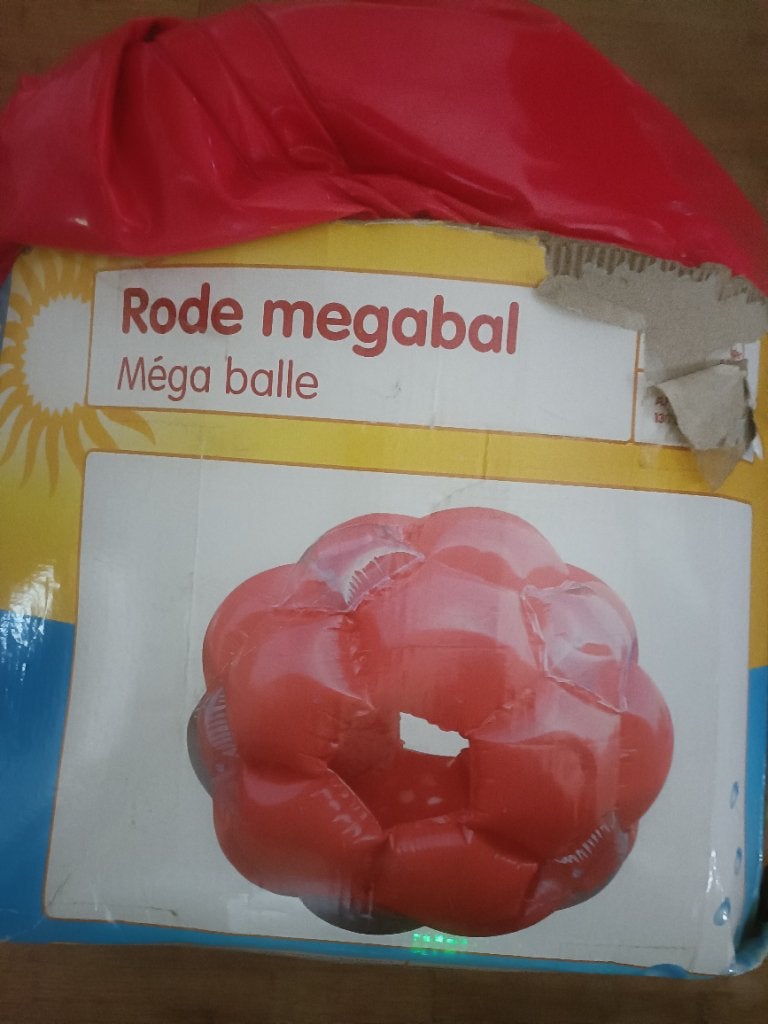 Opblaasbare Megabal, Verzenden