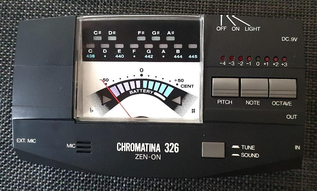 AUTO TUNER CHROMATINA ZEN-ON 326, Ophalen of Verzenden, Nieuw, Overige instrumenten