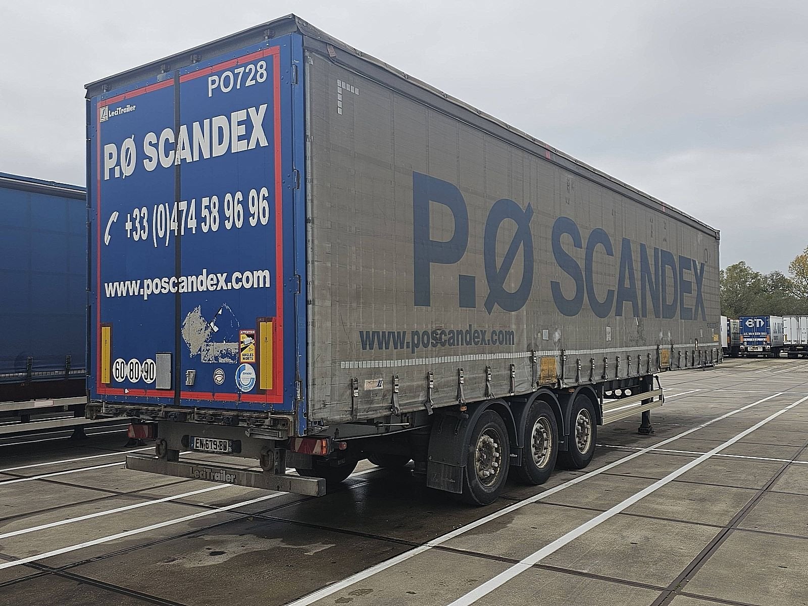 LECI TRAILER SREM coil, Overige kleuren, Bedrijf, Aanhangers en Opleggers, Te koop