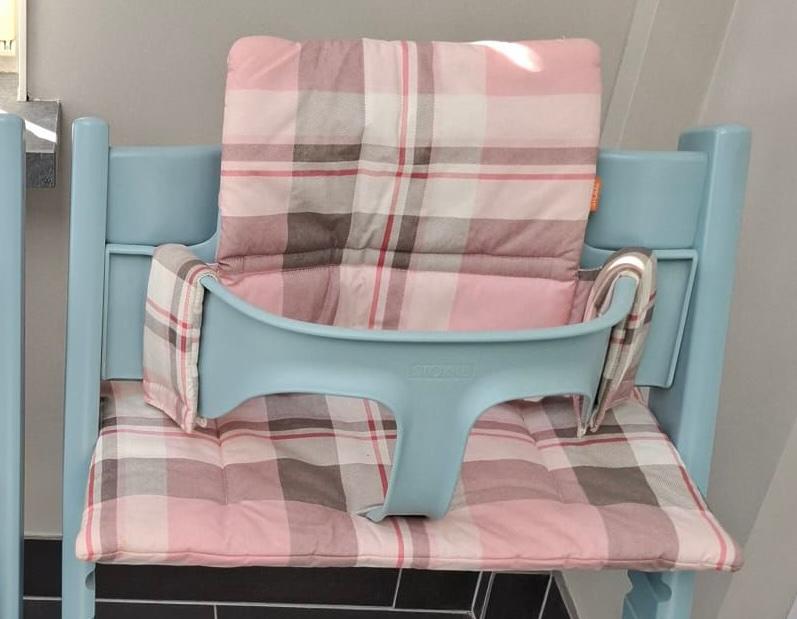 stokke tripp trapp kussen, Kinderen en Baby's, Kinderstoelen, Ophalen, Meegroeistoel