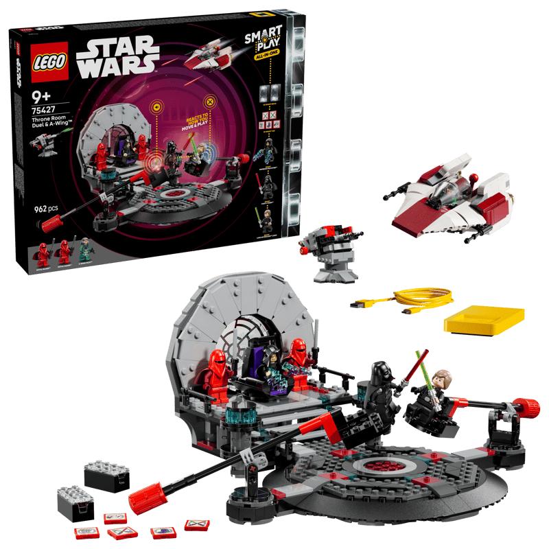 Lego 75427 SMART Play A-Wing and Duel in throne room, Ophalen of Verzenden, Nieuw, Complete set, Lego