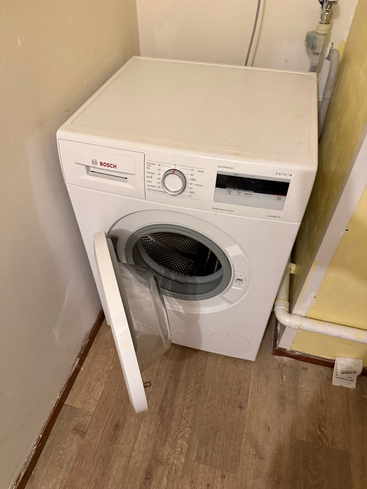 Bosch Serie 4 VarioPerfect Wasmachine, Ophalen, Gebruikt, Voorlader, Kort programma