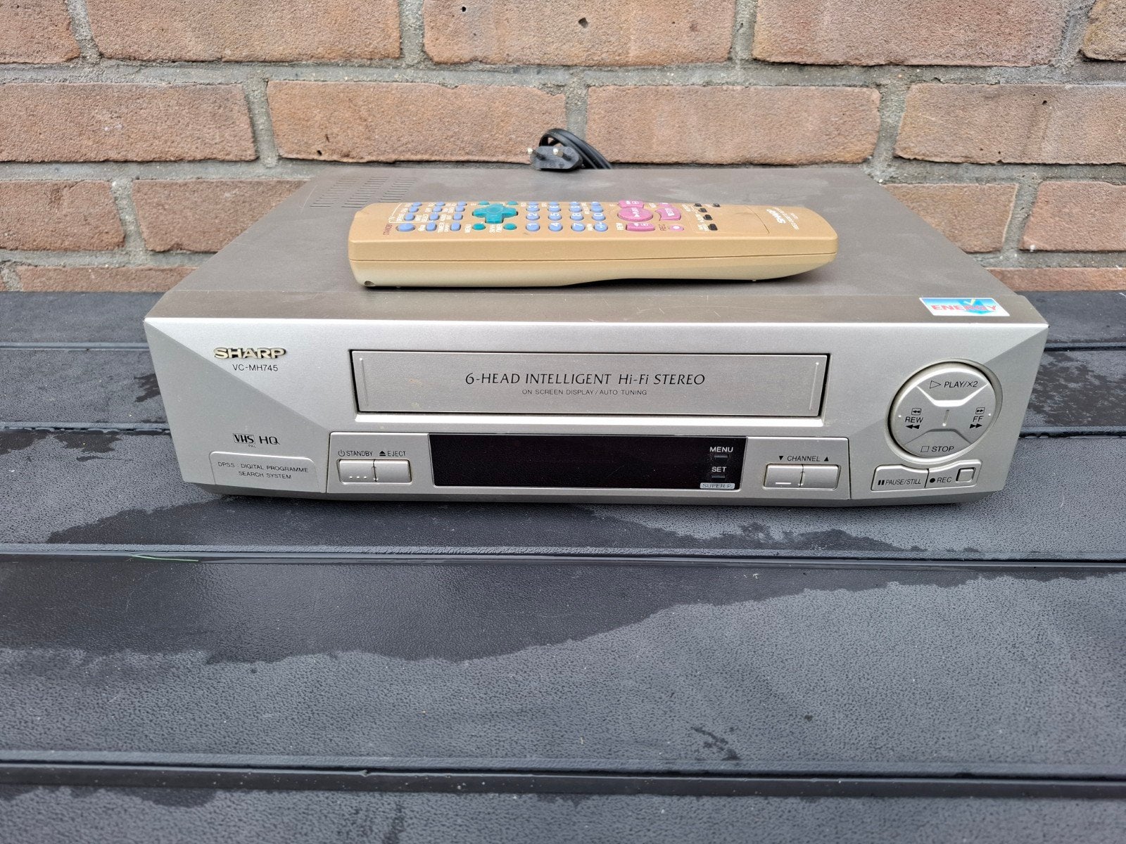 Sharp VC-MH745 VHS Videorecorder – 6-Kops Hi-Fi Stereo, Ophalen of Verzenden
