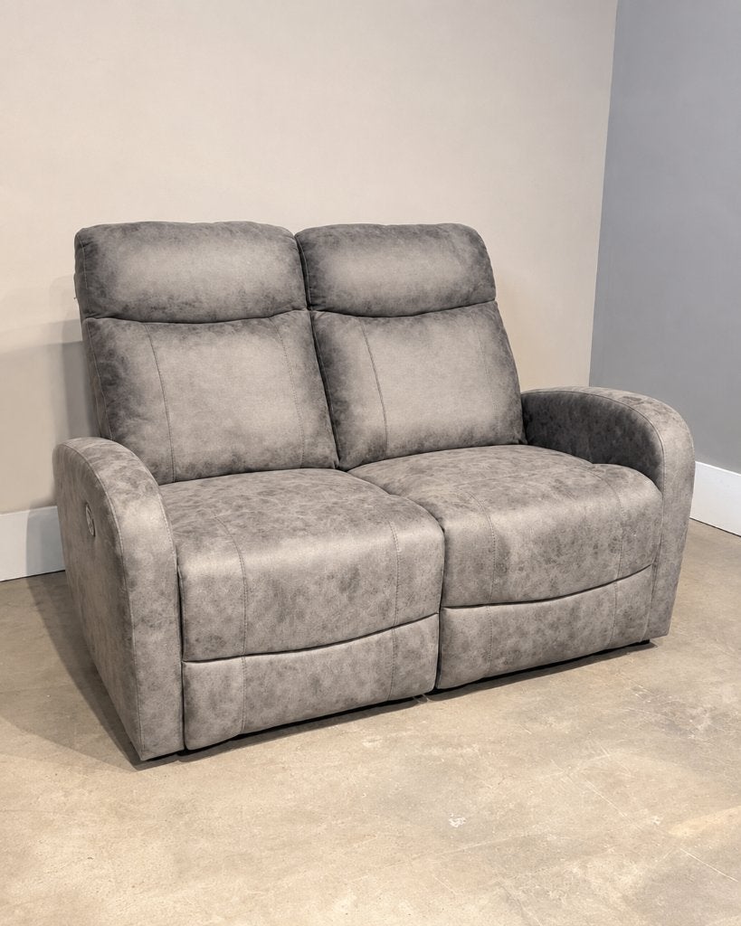 OUTLET - Elektrische 2-zits Relaxbank - Showroommodel, Ophalen, 75 tot 100 cm, Rechte bank, Minder dan 150 cm