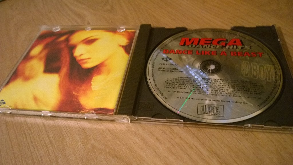 Mega dance hits - dance like a beast, Ophalen, Gebruikt, Dance Populair
