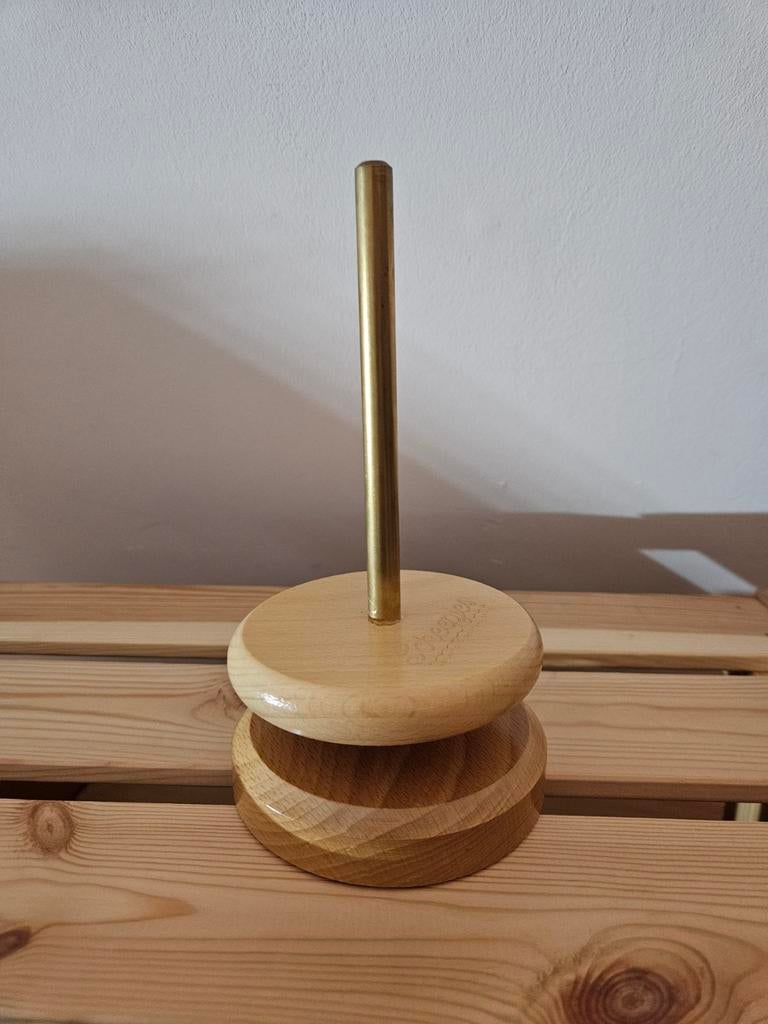 Houten wol klos, Ophalen of Verzenden, Zo goed als nieuw, Breien of Haken, Wol of Garen