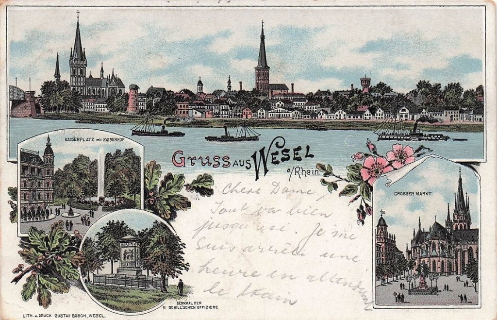 702-131-027 Wesel, Verzenden, Voor 1920, Duitsland