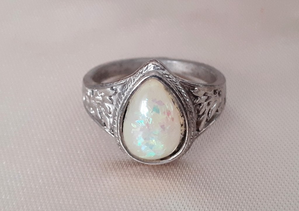 Ring boho opaal effect Zara, Overige kleuren, Nieuw, Ophalen of Verzenden, Dame