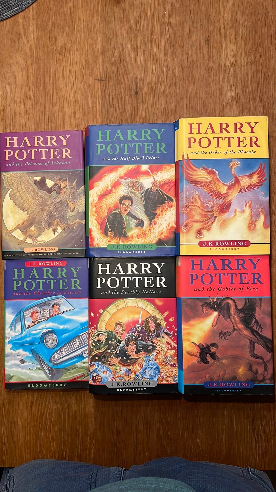 Harry Potter in English - except philosopher’s stone, Boeken, Ophalen of Verzenden, Zo goed als nieuw