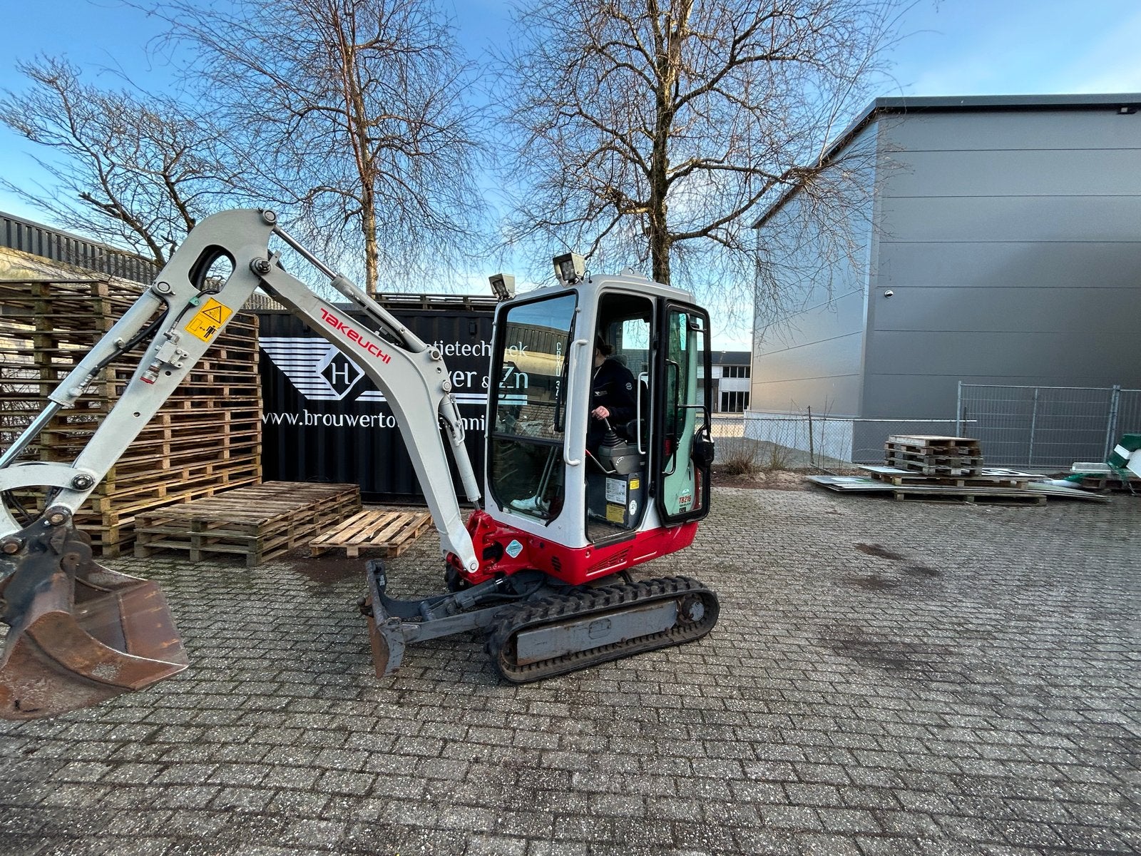 Takeuchi TB216 Minigraver - 3600 draaiuren, Ophalen