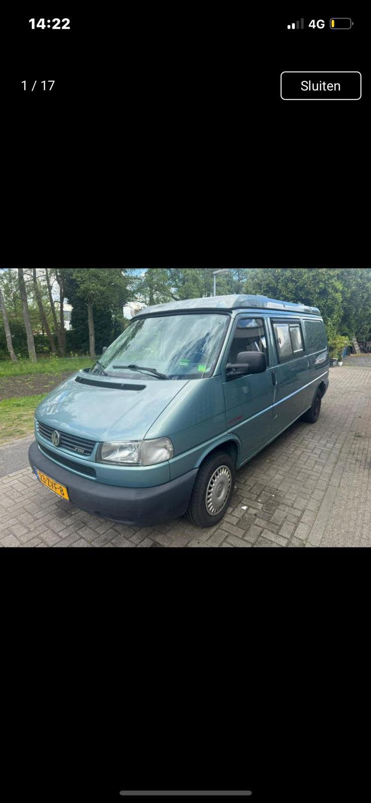 Volkswagen Carthago 2.5 Tdi, Caravans en Kamperen, Campers, Buscamper of Camperbus, Carthago, Particulier, Tot en met 6