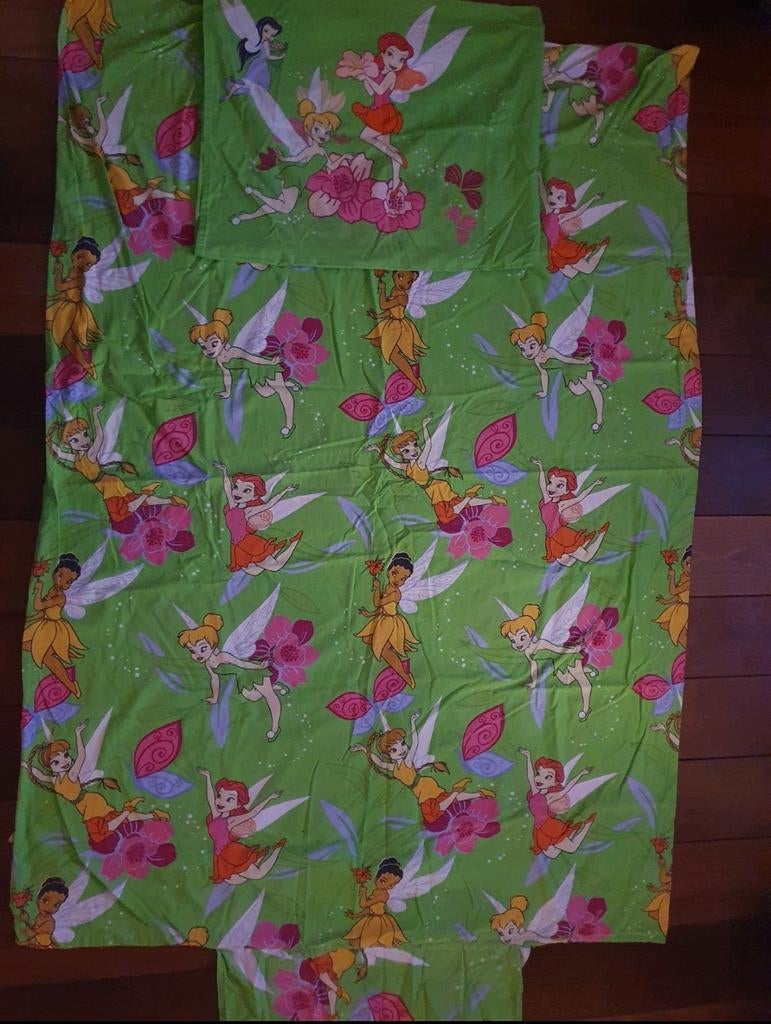 Tinkerbell dekbed voor 1 persoon, Ophalen, Gebruikt, Jongetje of Meisje, Hoeslaken of Sloop