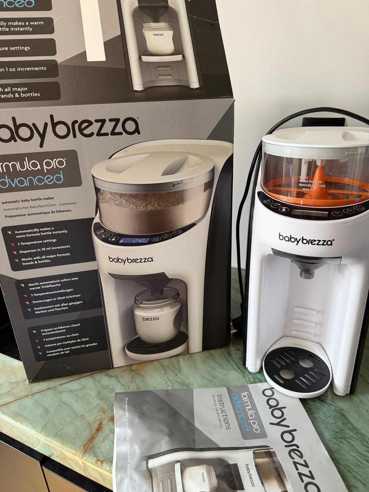Baby Brezza Formula Pro Advanced Flessenmaker, Kinderen en Baby's, Babyvoeding en Toebehoren, Zo goed als nieuw, Flessenmaker