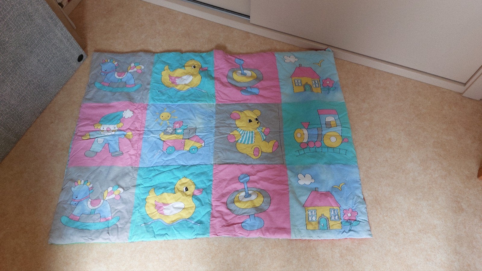 Box / speelkleed, Ophalen, Gebruikt