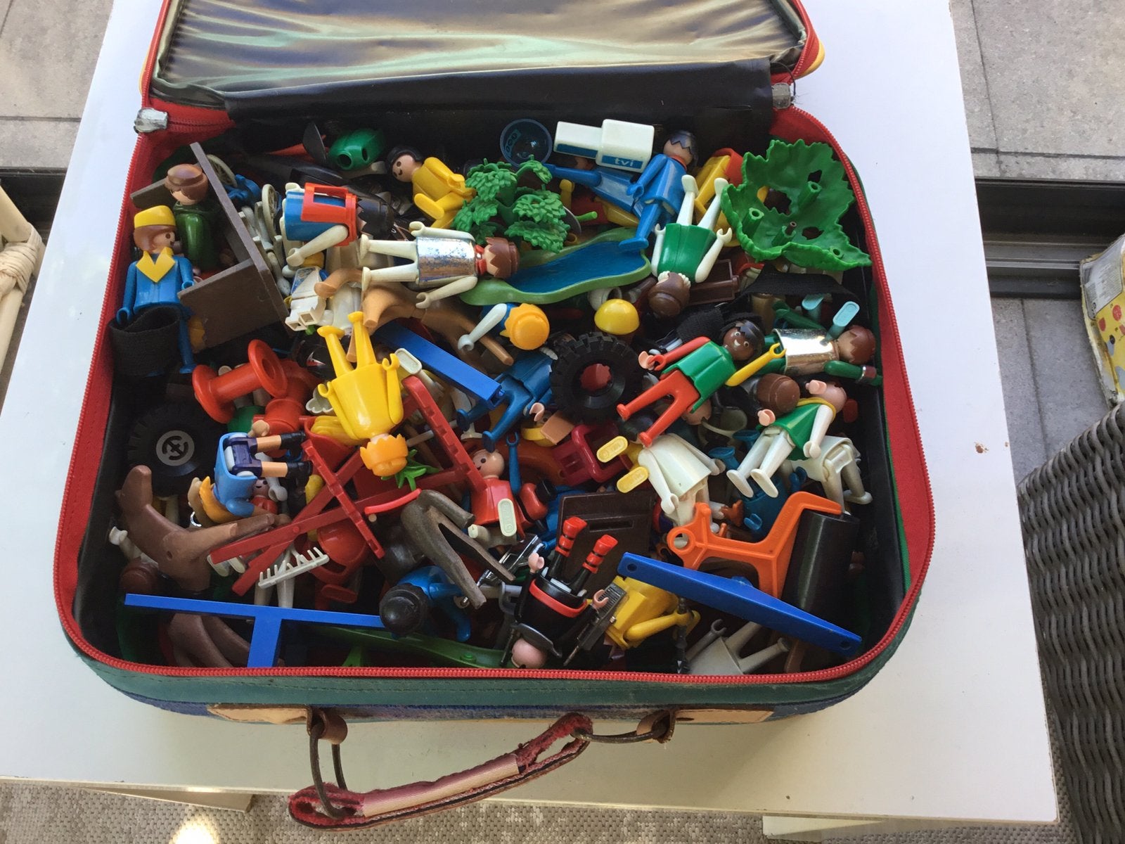 Koffer vol met playmobil, Ophalen of Verzenden, Gebruikt